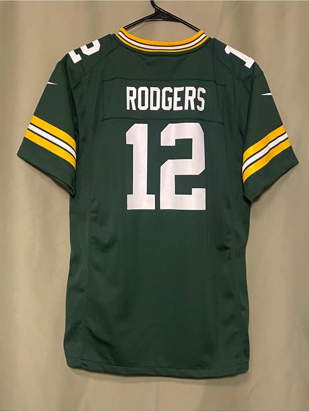 Green Bay Packers #12 Aaron Rodgers Nike NFL Football Jersey  Green XL 18-20